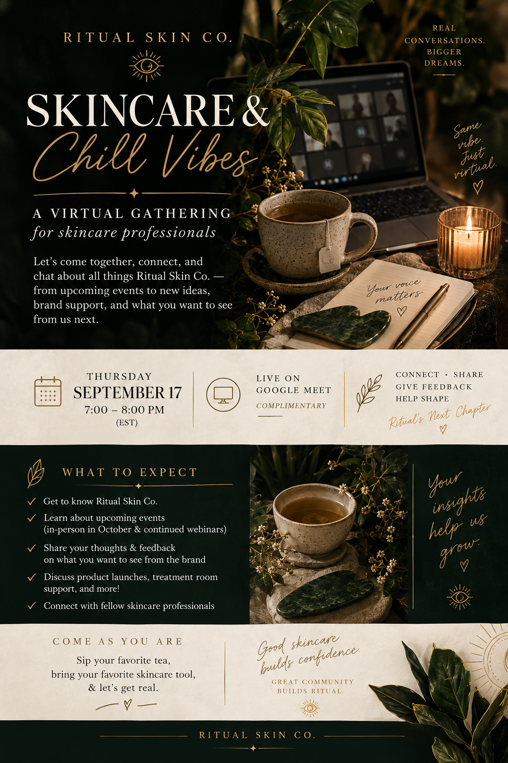 Sip, Sculpt & Connect: Virtual